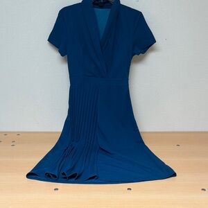 Chic Teal Midi Dress